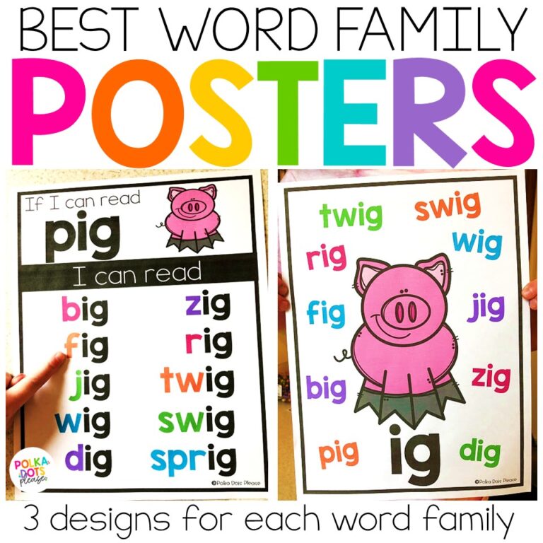 word-family-posters