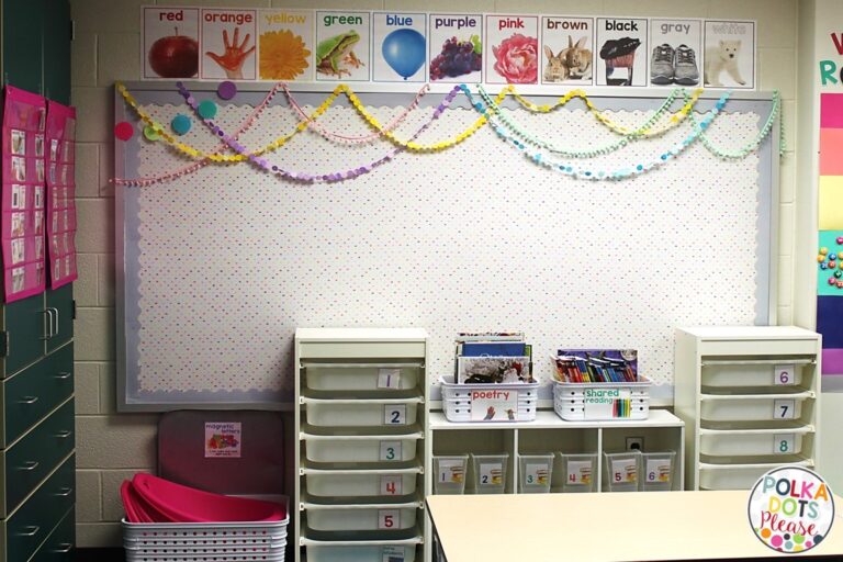 first grade classroom designed functionally