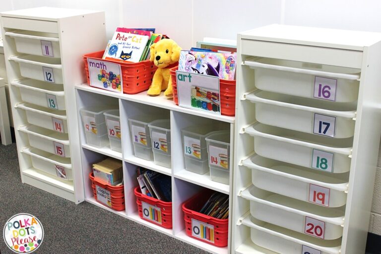 drawers for organizing classroom supplies