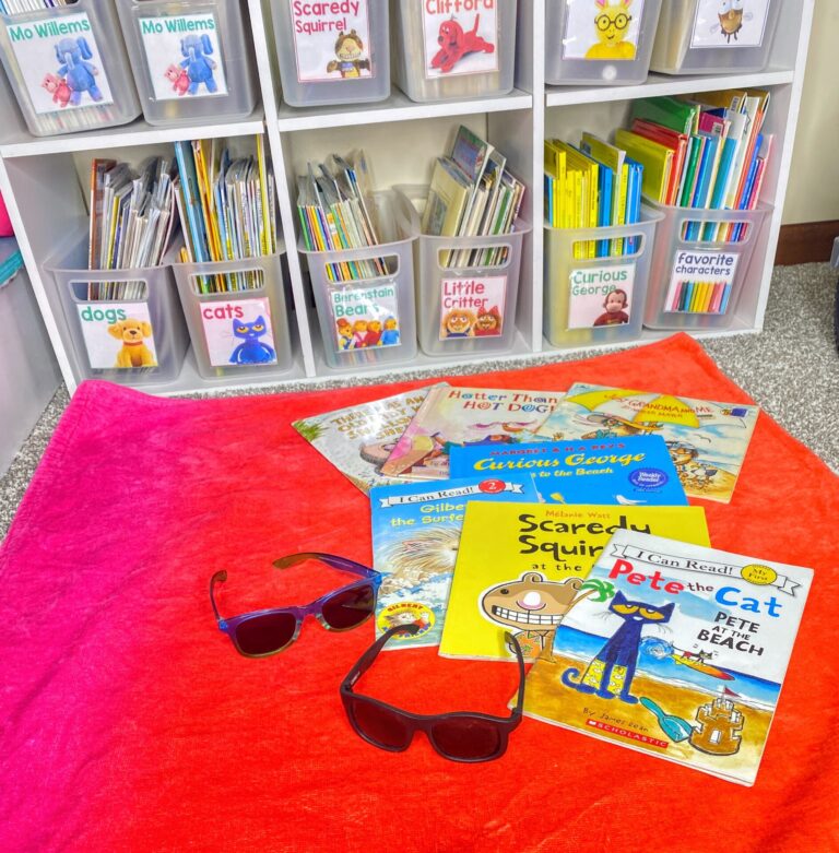 classroom beach day activities reading hub