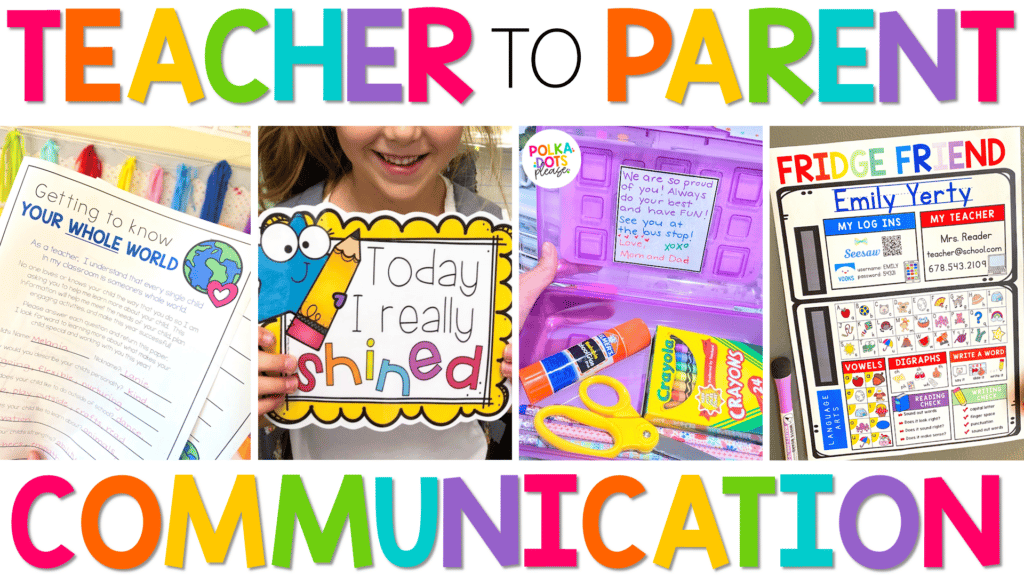 teacher to parent communication