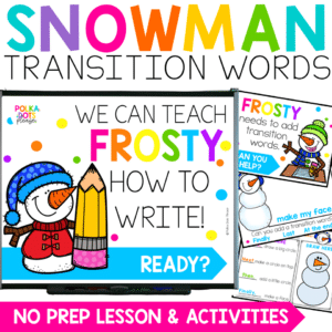 Snowman-Transition-Words