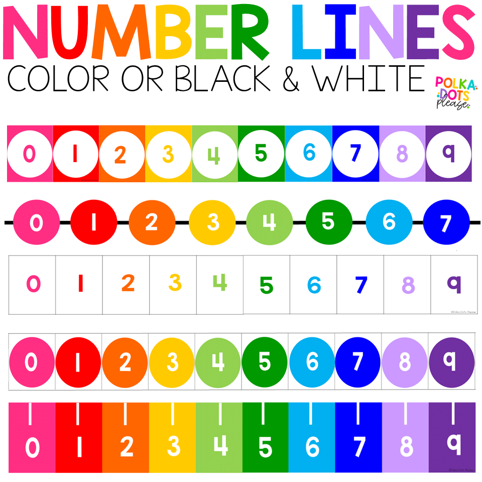 number-lines-color-or-black-&-white