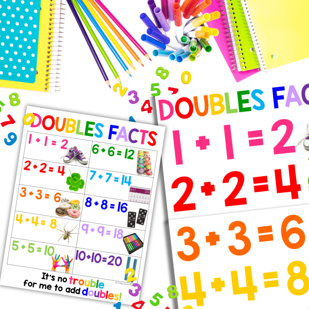 doubles-addition-facts-posters