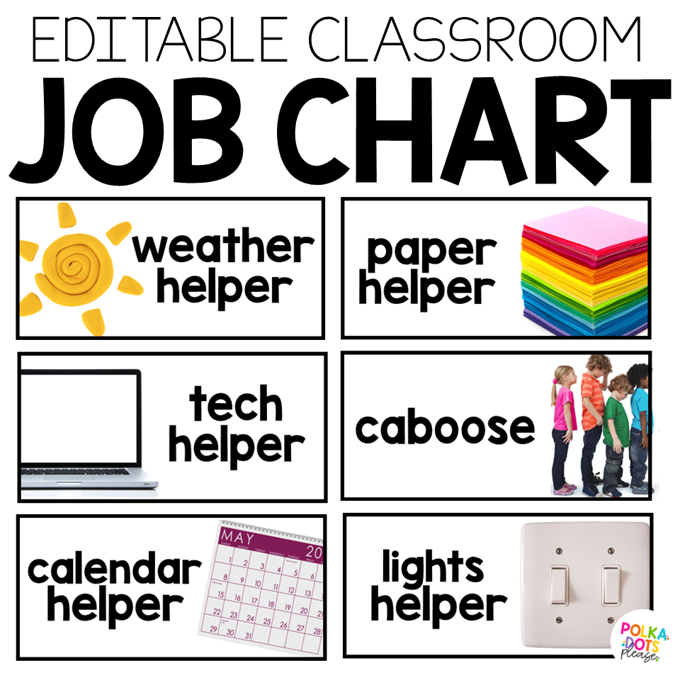 Using Classroom Jobs & Visual Schedules to Improve Classroom Management ...