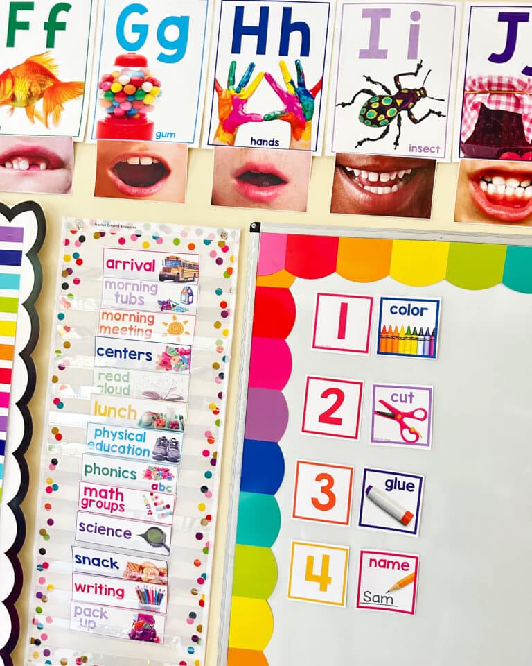 using classroom jobs and visual schedules to improve classroom management