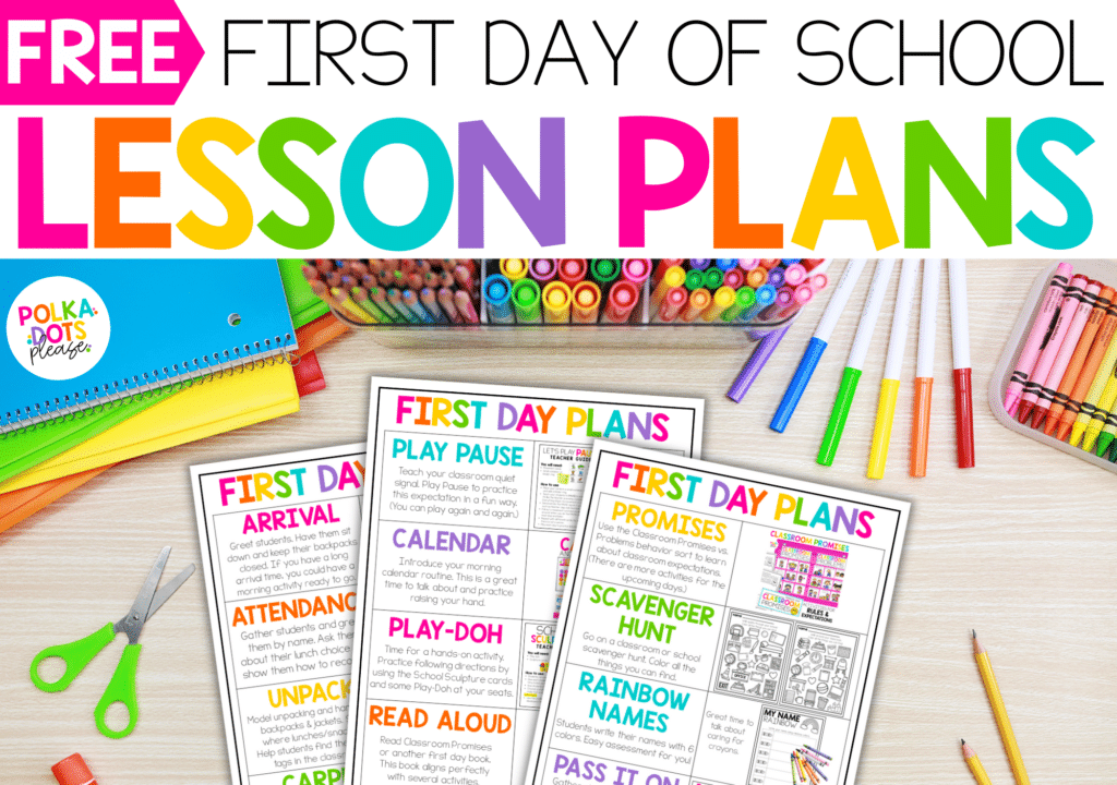 Free-First-Day-of-School-Lesson-Plans